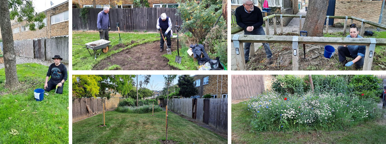 Photos of the work at St Matthew's Street